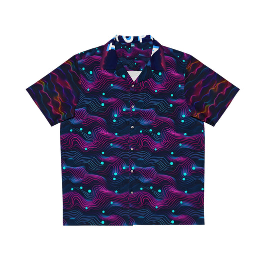 PRISMORA X SPECTRAFLUX button up T - Shirt